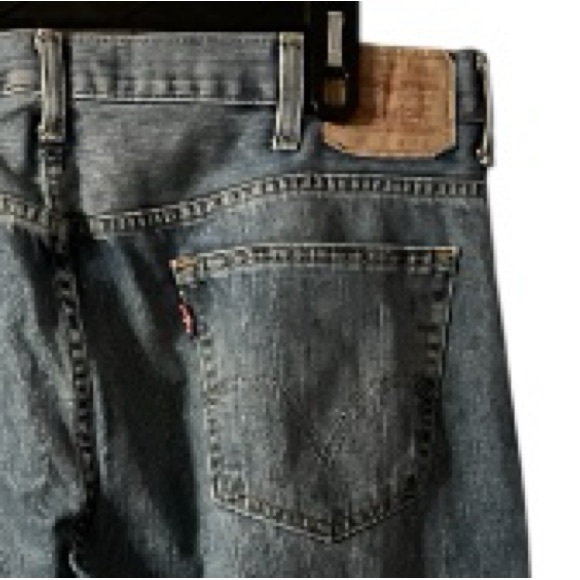 EUC Levi’s 569 Denim, Sz 38x32, Loose Straight, Cabincore, Minimalist, classic - Picture 8 of 12